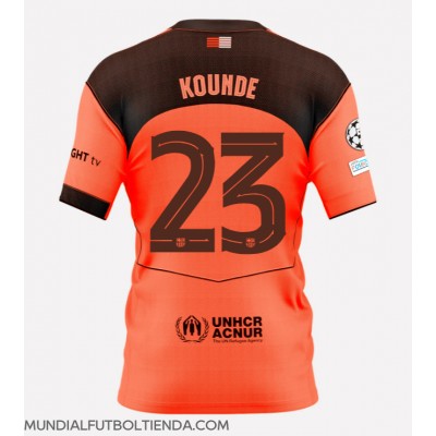 Camiseta Barcelona Jules Kounde #23 Tercera Equipación Replica 2025-26 mangas cortas Camiseta Barcelona Jules Kounde #23 Tercera Equipación Replica 2025-26 mangas cortas